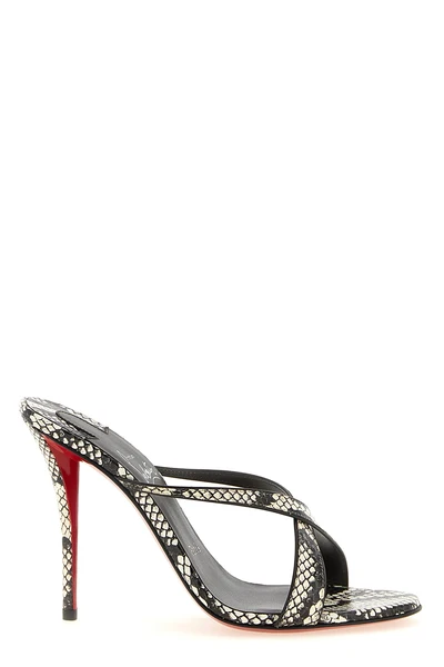 christian louboutin mulazee cross sandals redefine the slip-on silhouette thro