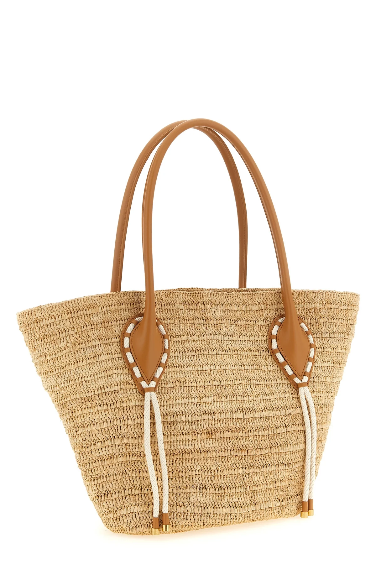the christian louboutin venus basket large shopping bag defines summer eleganc