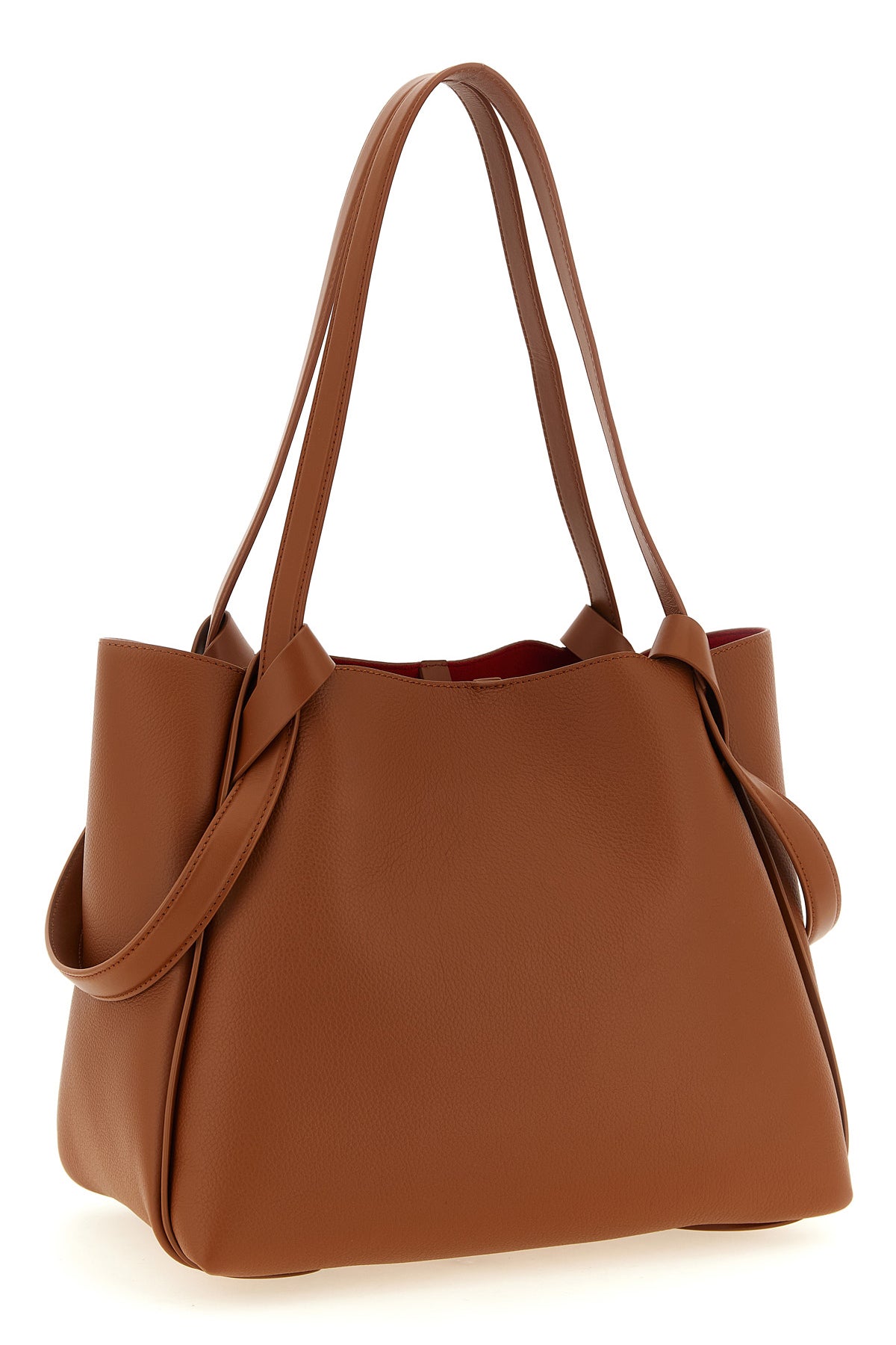 CHRISTIAN LOUBOUTIN OS small bettina shopping bag in grain calf leather