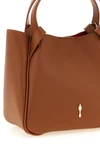 bettina mini shopping bag in grain calf leather