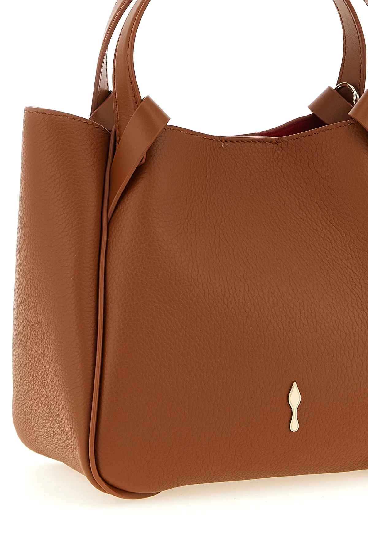 bettina mini shopping bag in grain calf leather