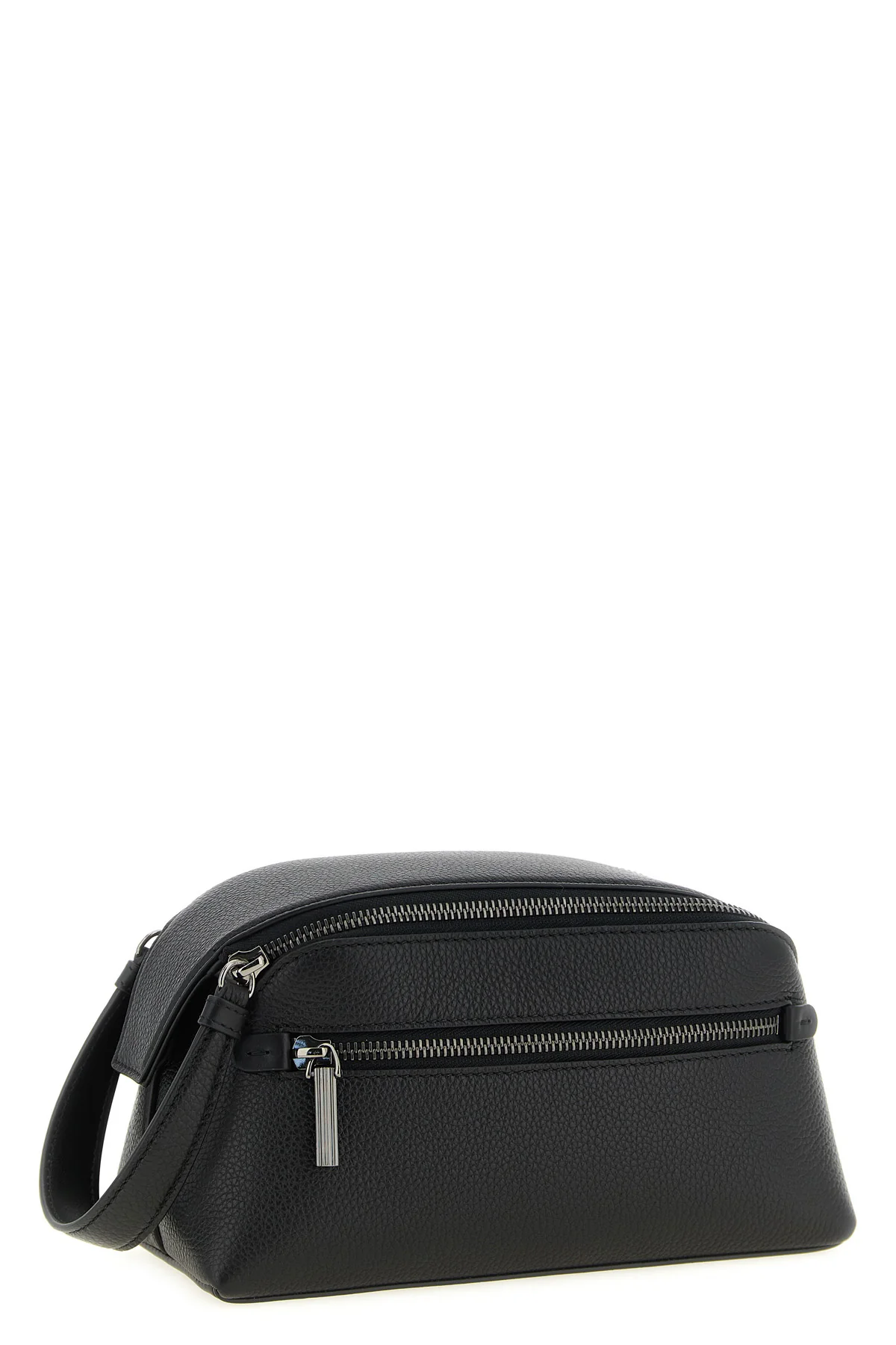 CHRISTIAN LOUBOUTIN OS the christian louboutin nostalgic traveler black hammered calf leather beauty ca