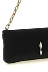 christian louboutin maykimay clutch bag is distinguished by a soft rectangular s