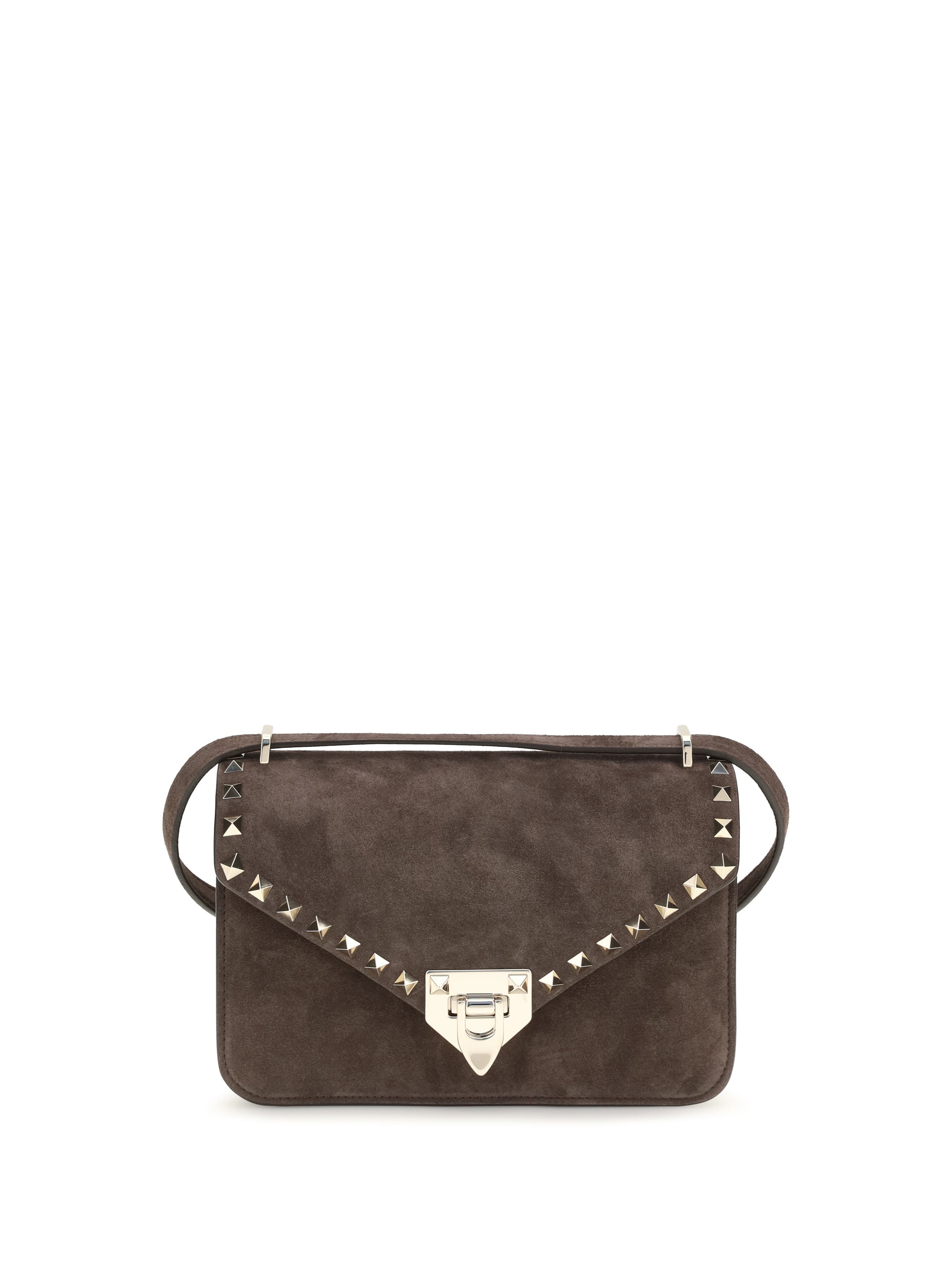 VALENTINO GARAVANI OS rockstud mini suede shoulder bag