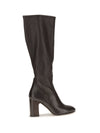mulberry stretch leather boots