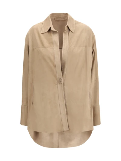 suede shirt