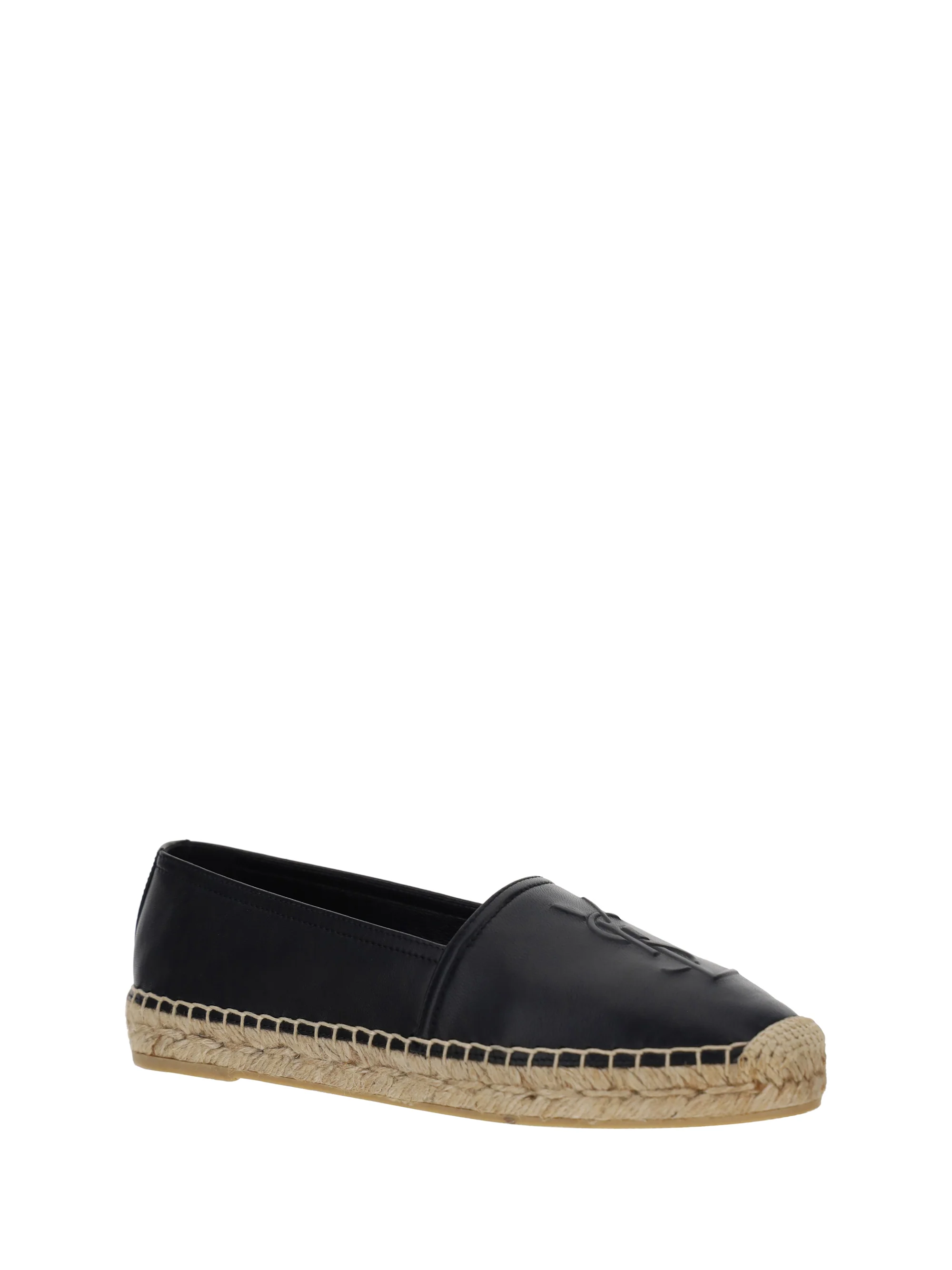 SAINT LAURENT 36 lambskin espadrilles