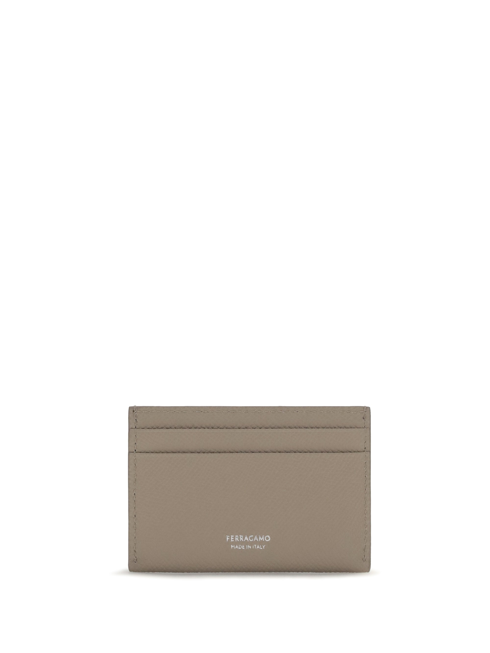 FERRAGAMO OS gancini card holder