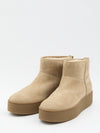shearling ankle boots