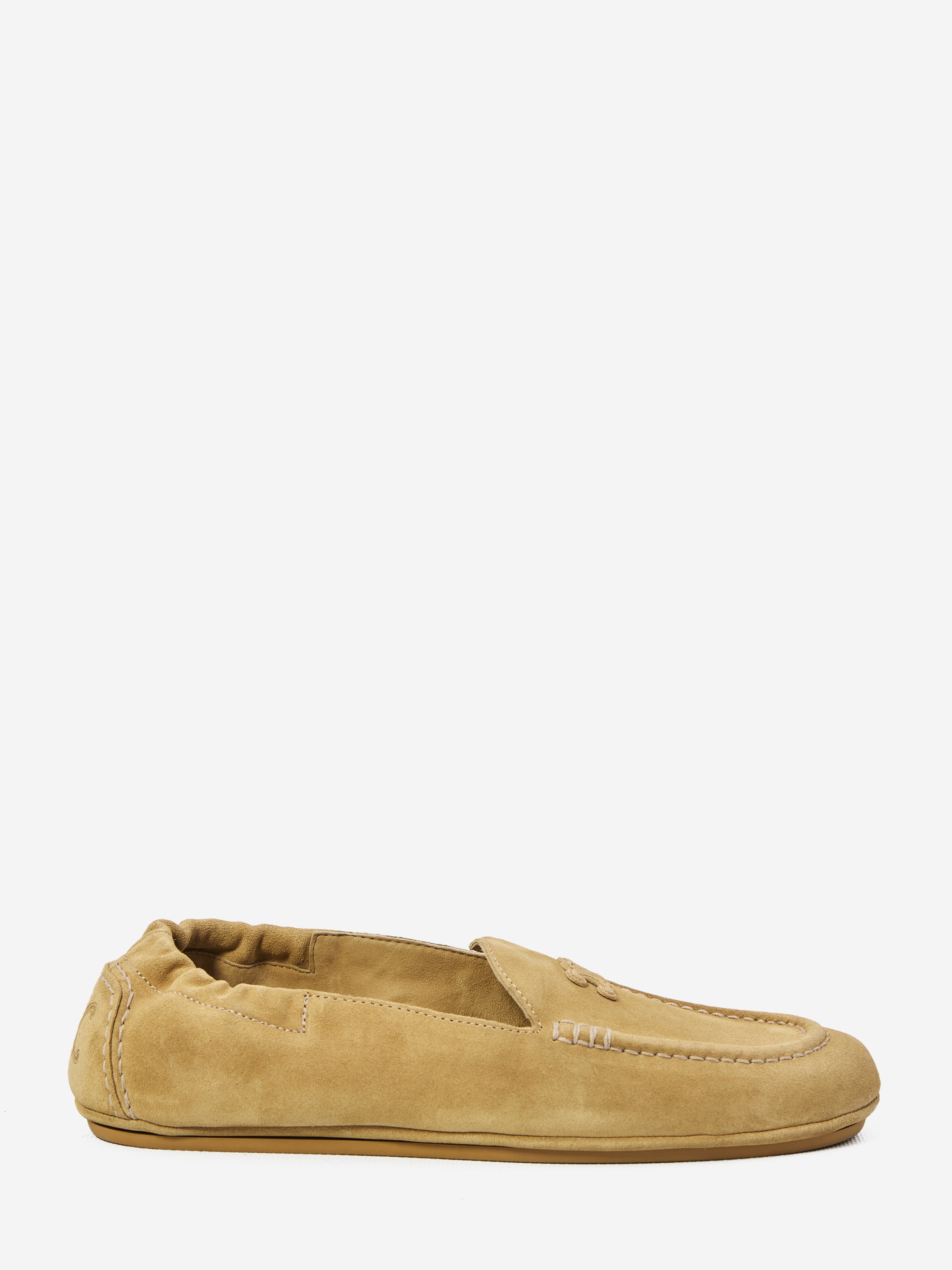 CELINE 36½ triomphe loafer with elastic insert