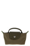 le pliage green foldable nylon canvas clutch bag