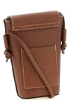 épure russian leather smartphone holder