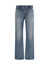 faded pure cotton jeans
