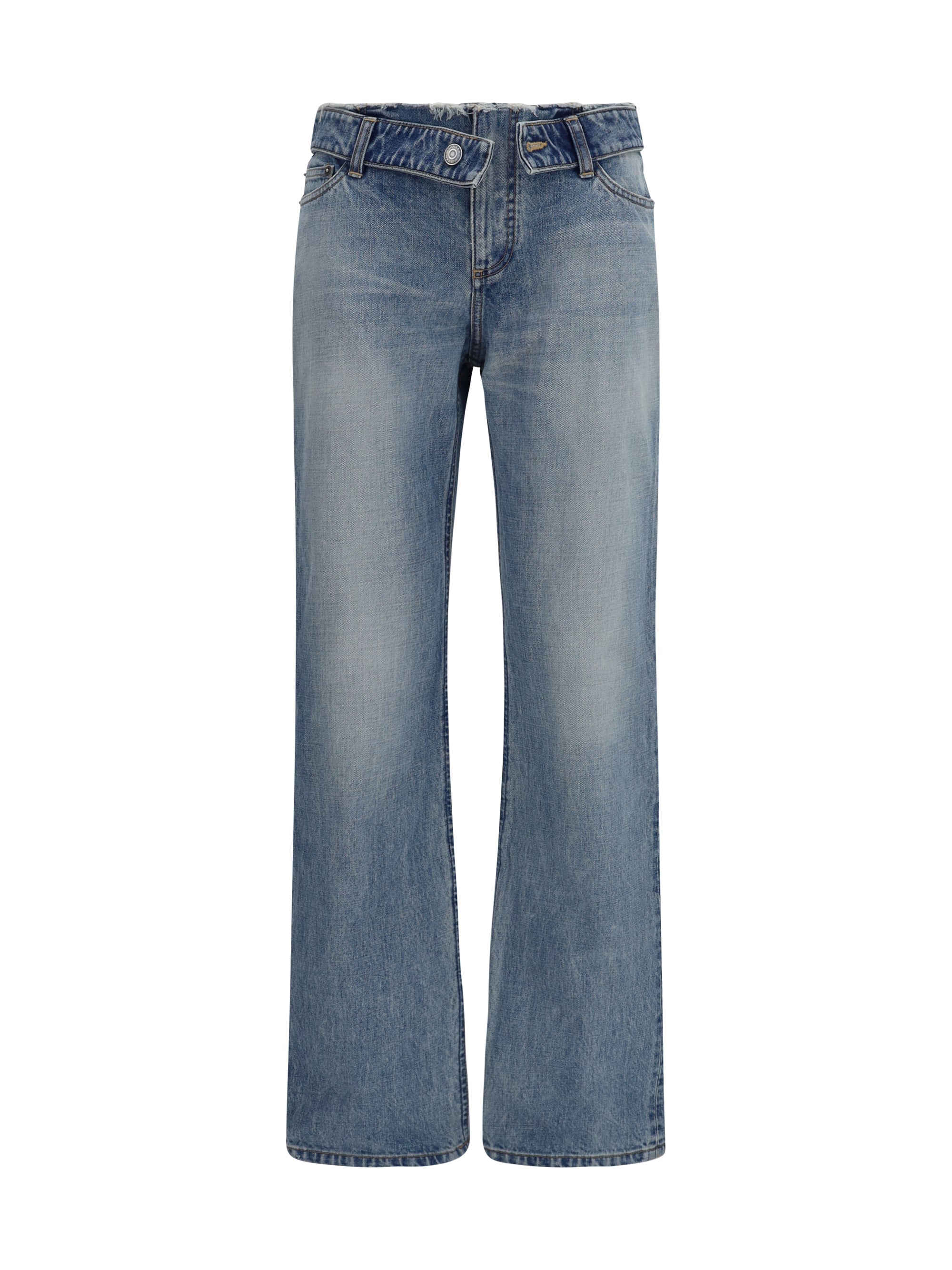 faded pure cotton jeans