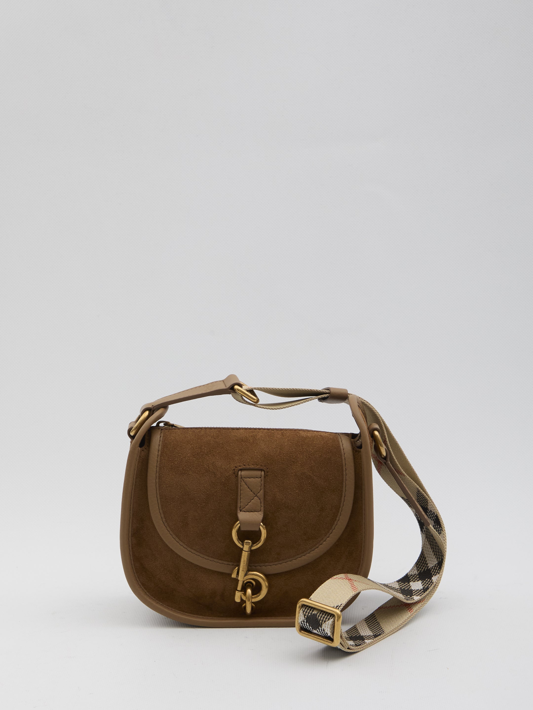 BURBERRY OS b clip messenger bag mini