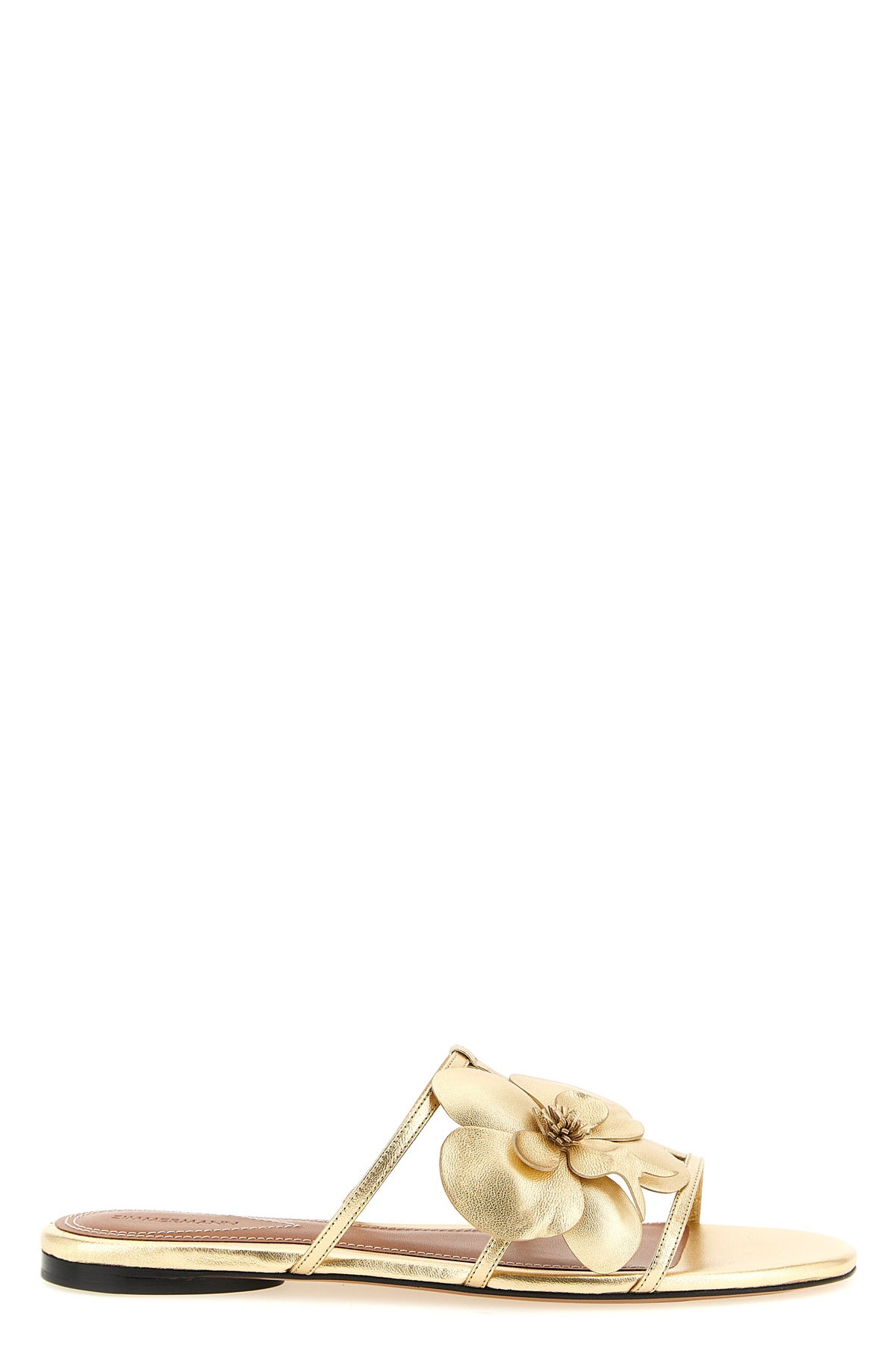 ZIMMERMANN 36 laminated leather slides