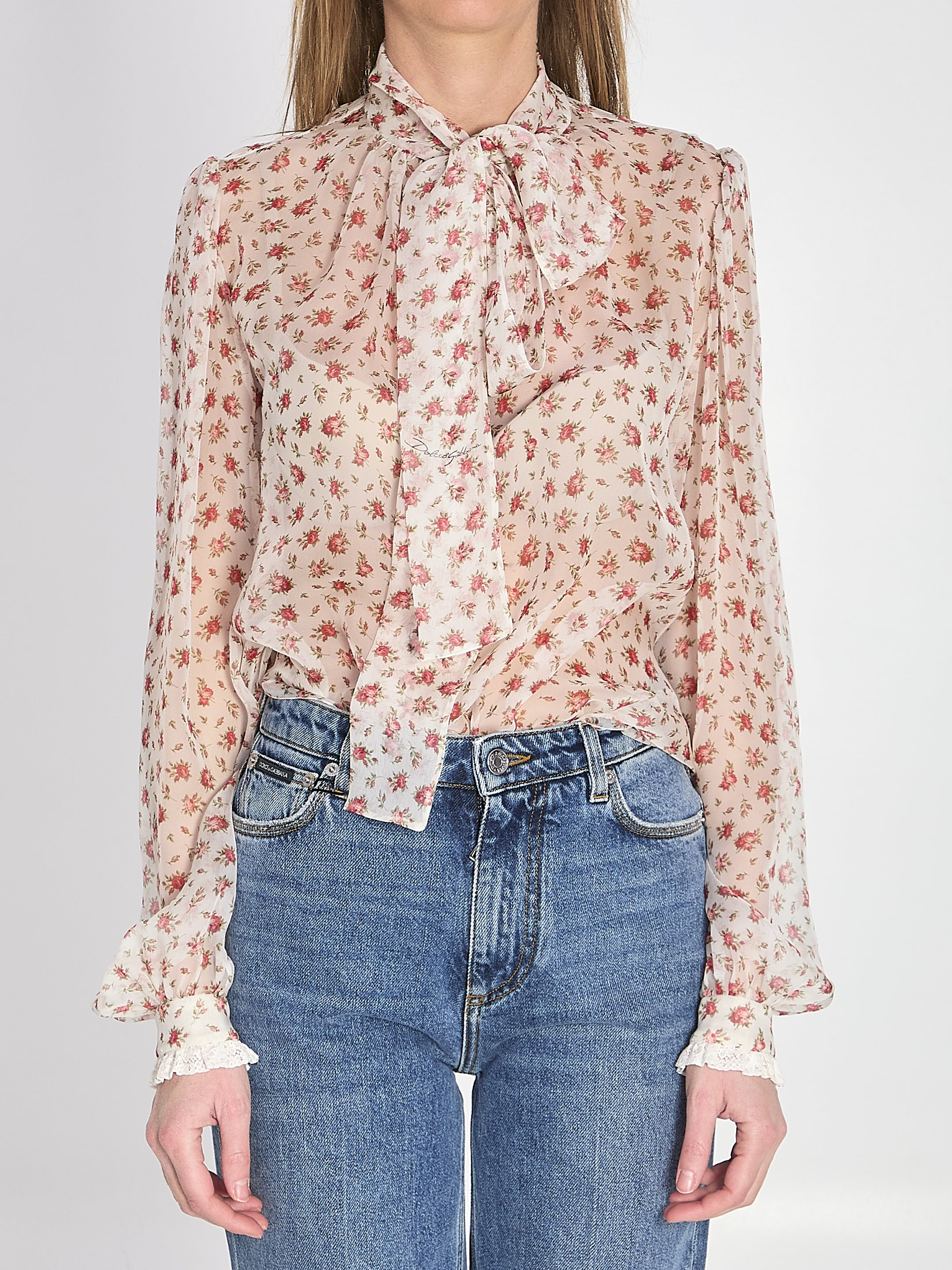 DOLCEamp;GABBANA 40 chiffon top