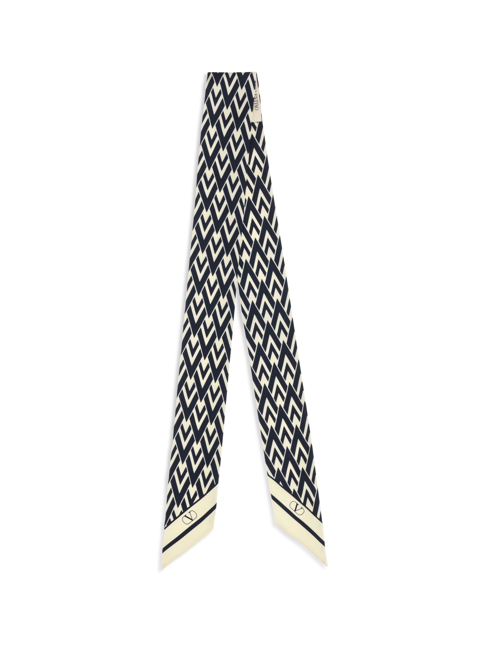 VALENTINO GARAVANI OS twill tout la v scarf