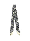 twill tout la v scarf