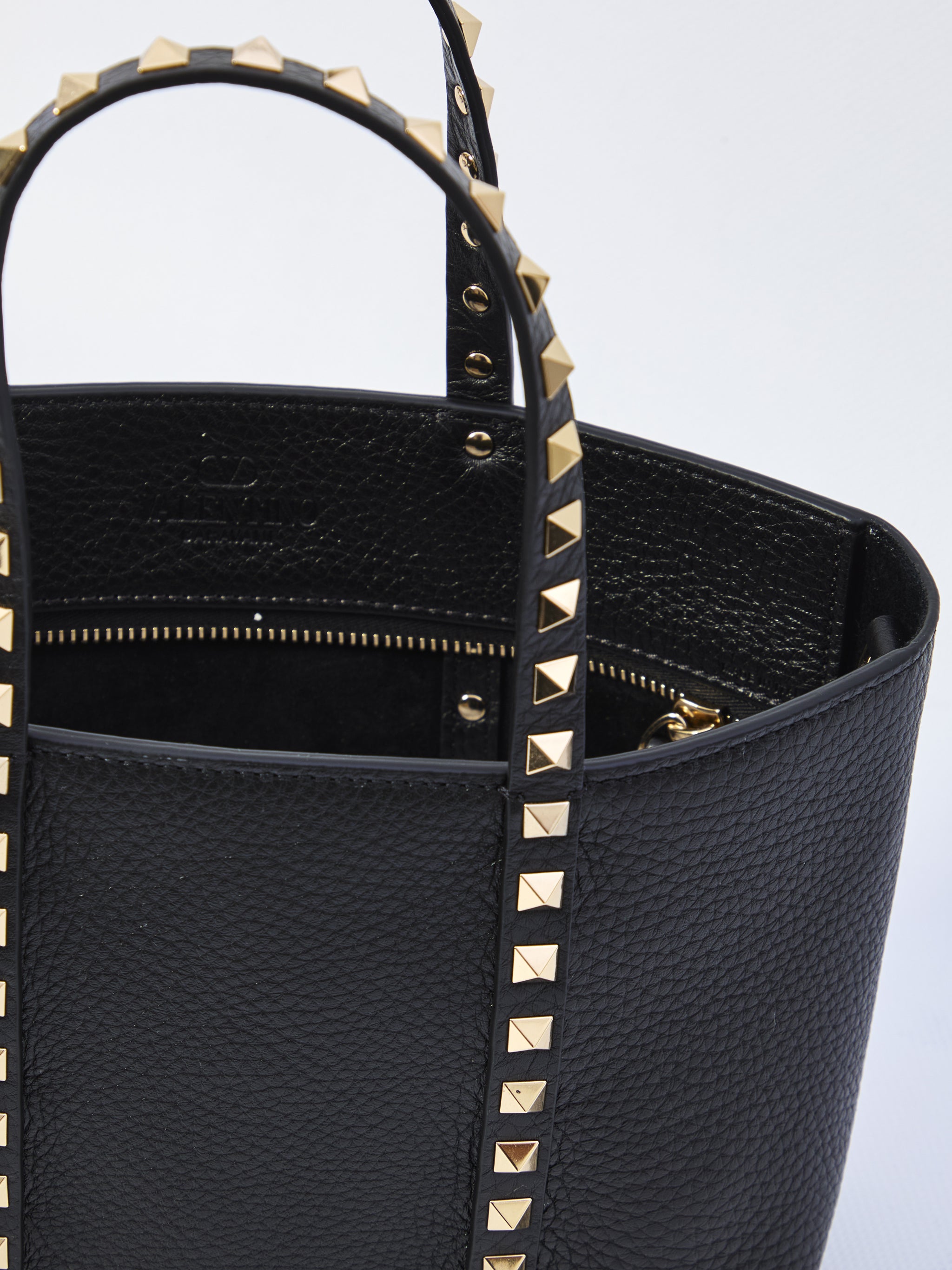 small rockstud shopping bag