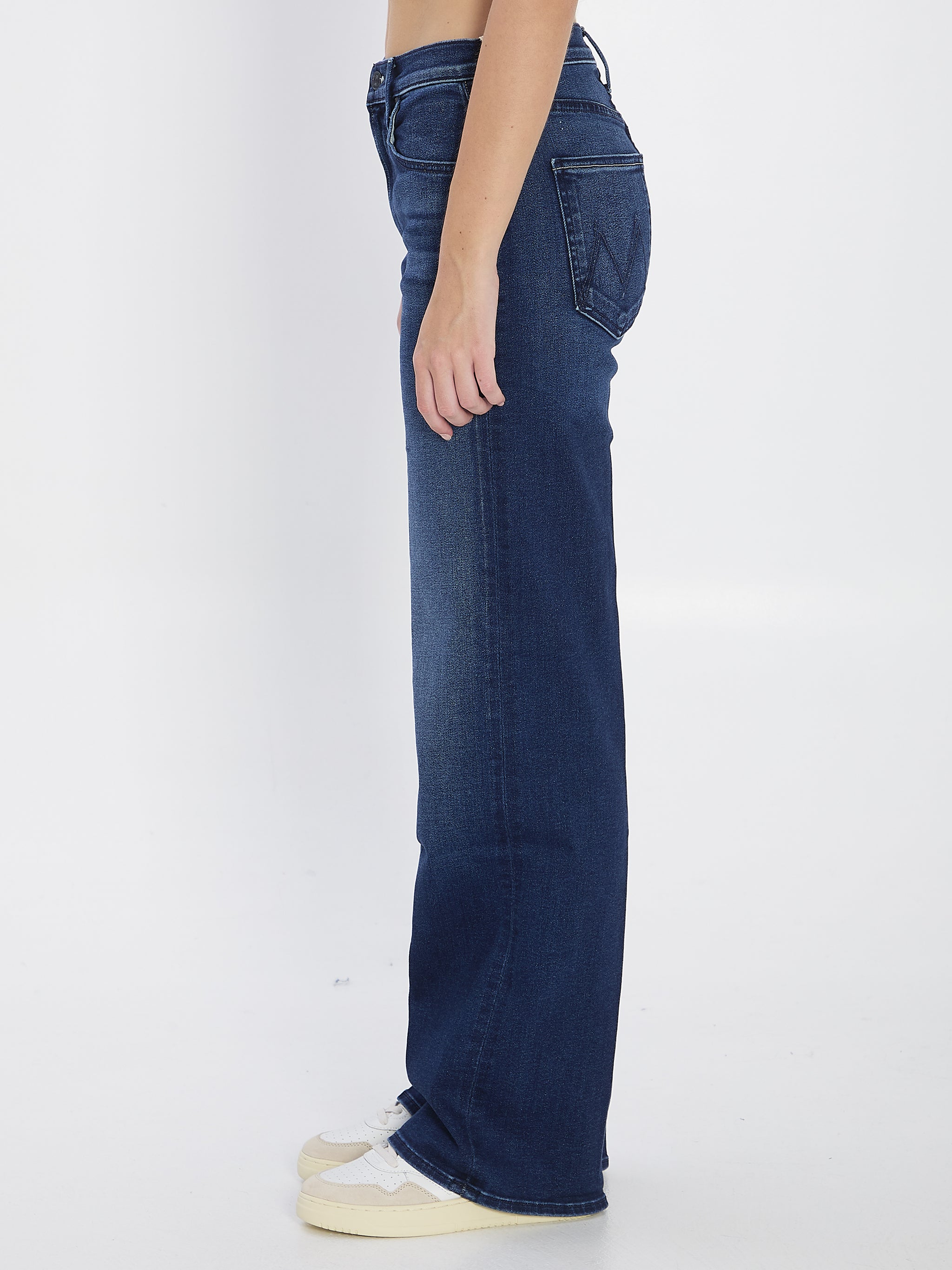 the mid rise maven sneak denim pants