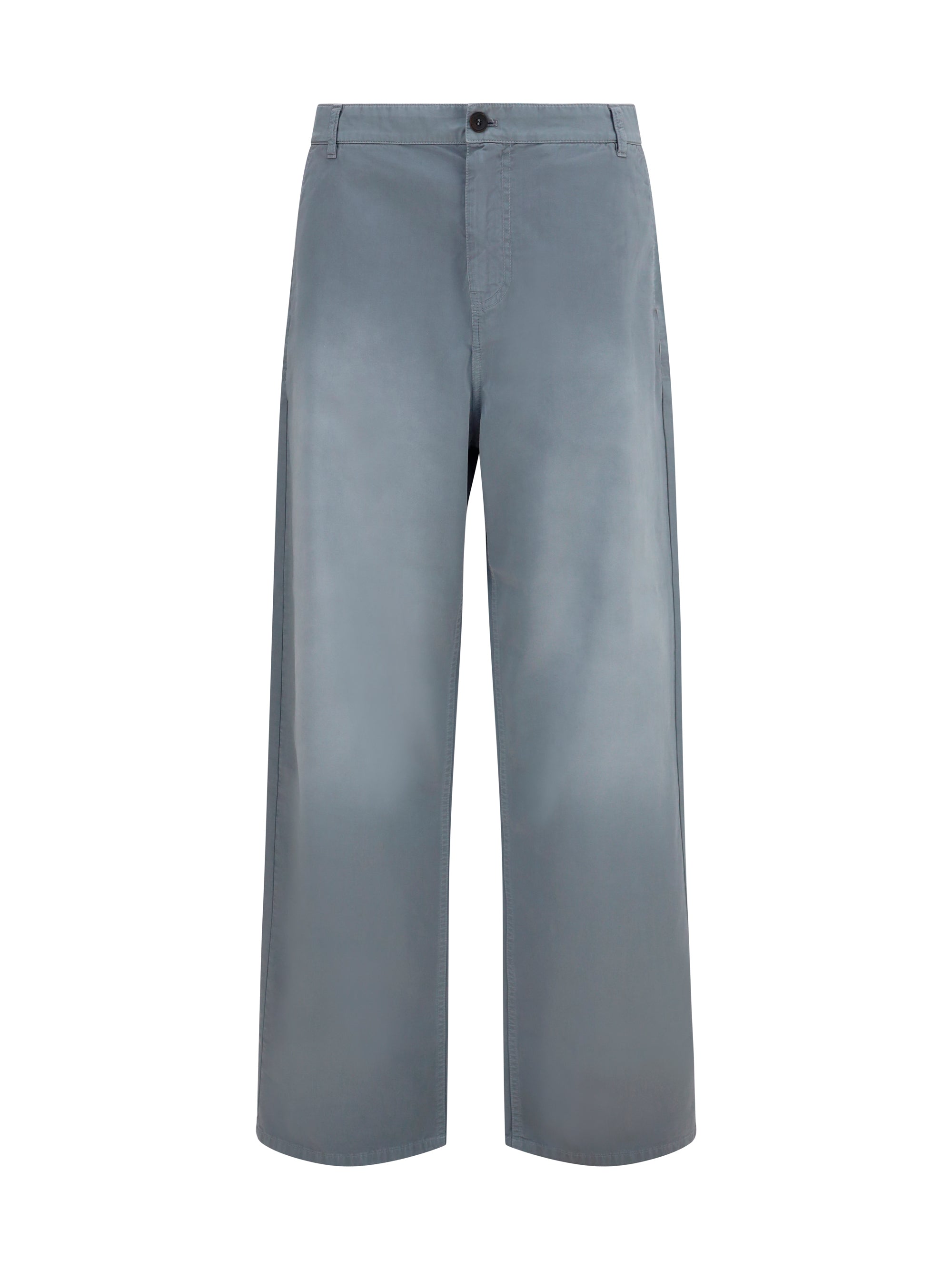 garment-dyed wide-leg pants