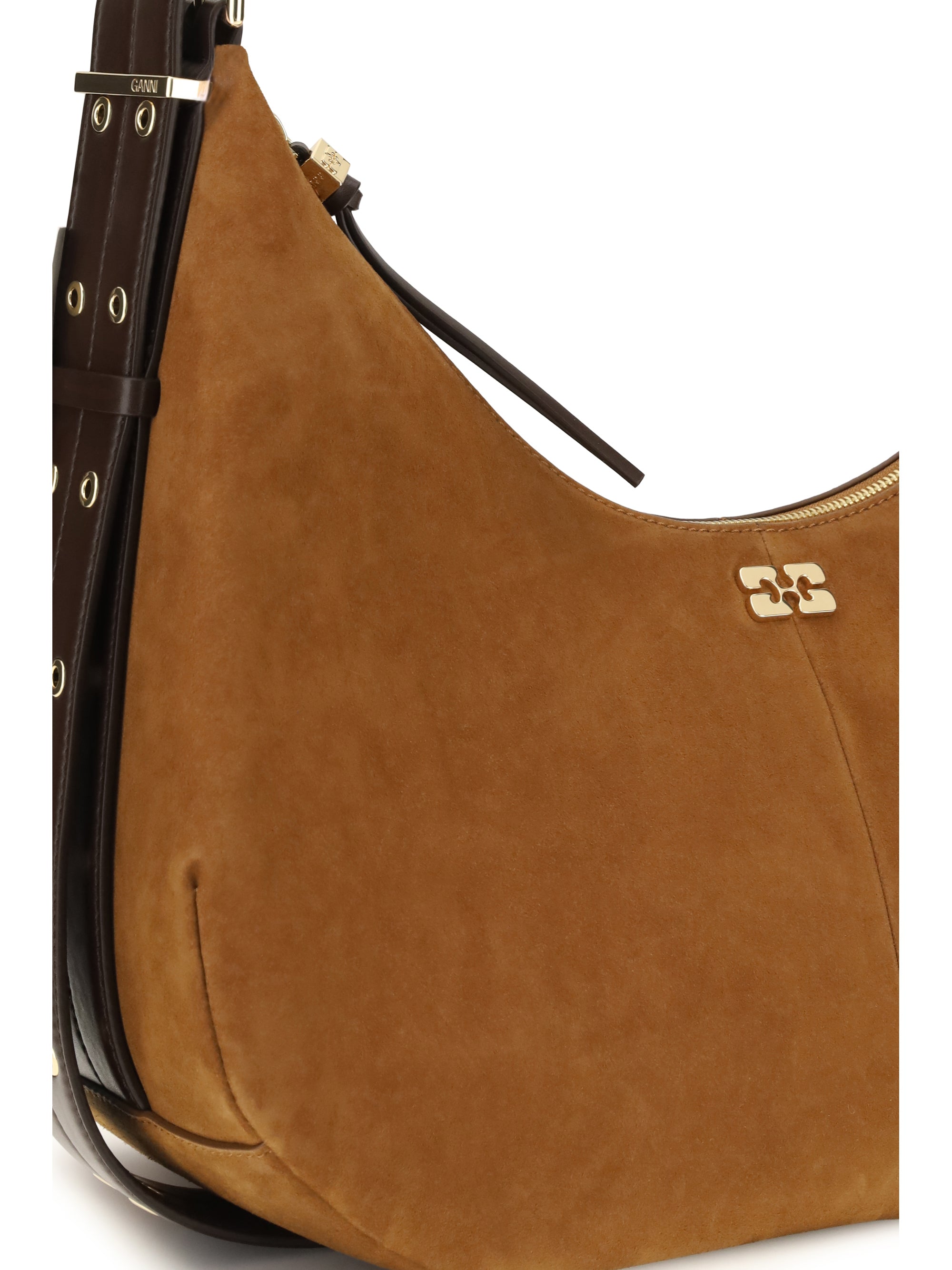 suede vegan shoulder bag