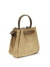 romy suede bucket bag