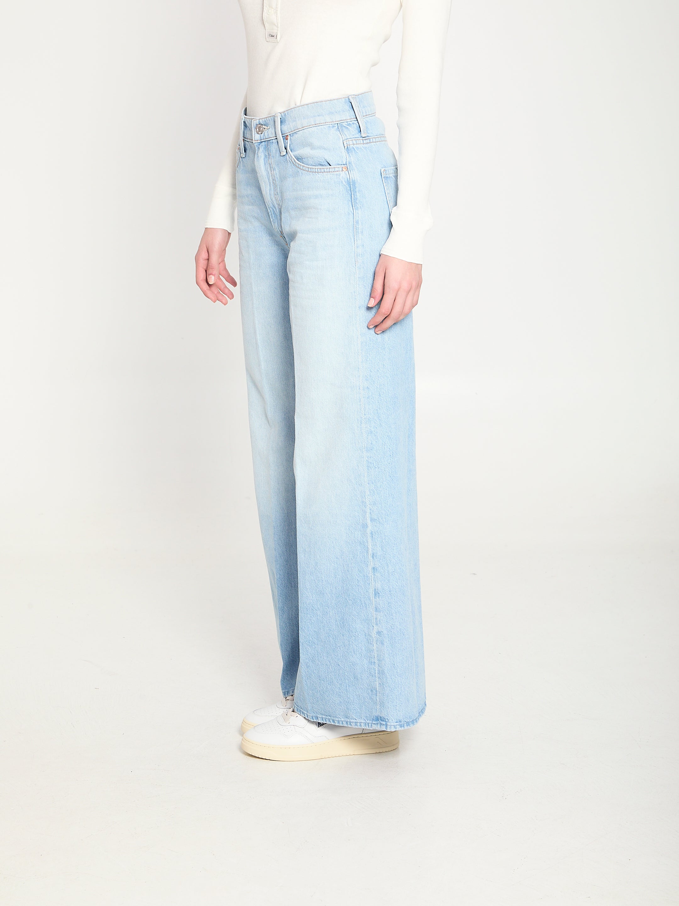 MOTHER 24 the ditcher roller zip skimp jeans 