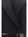 sicilia double-breasted wool gabardine jacket
