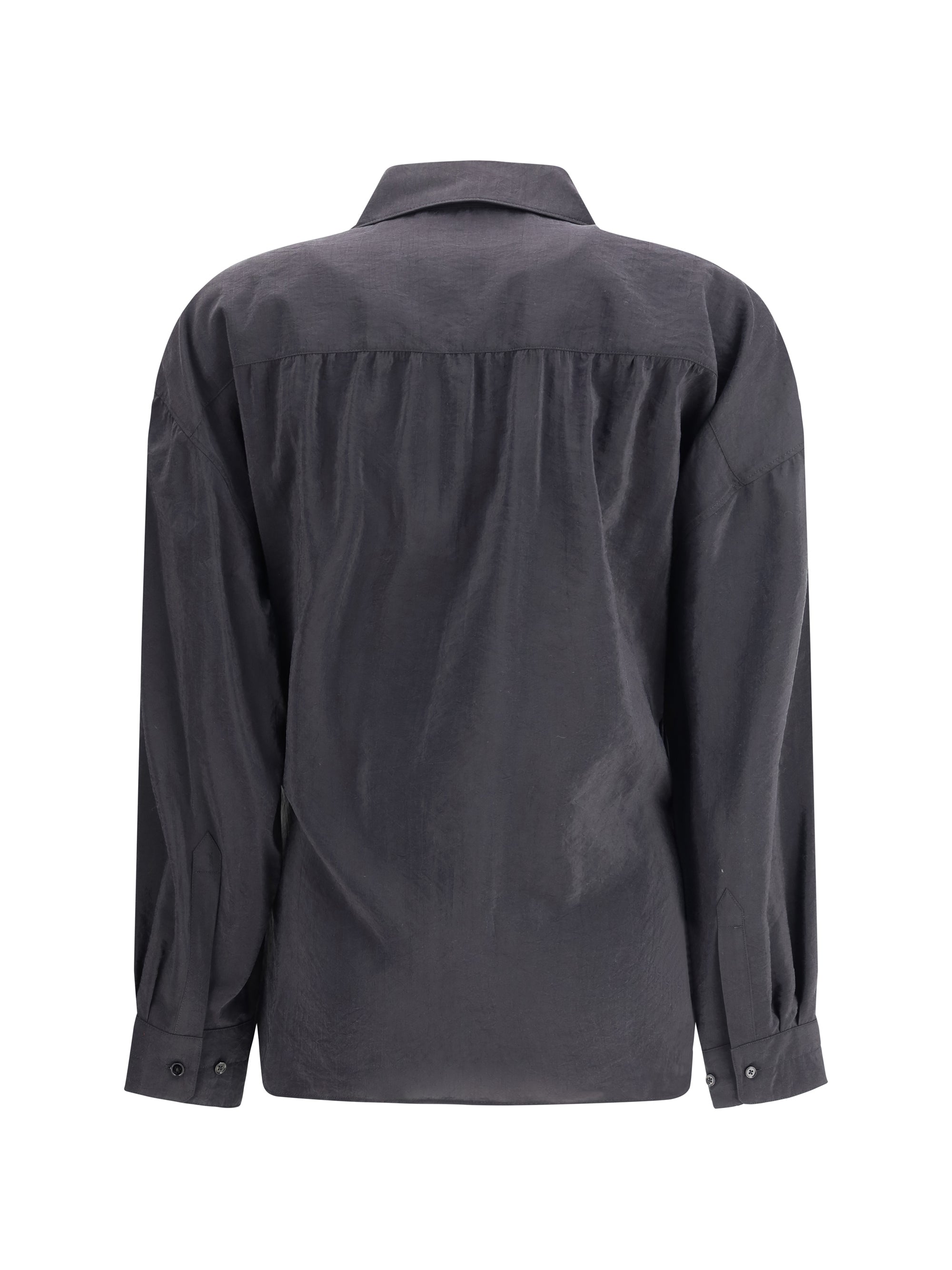LEMAIRE 36 draped shirt