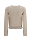 t logo wool sweater