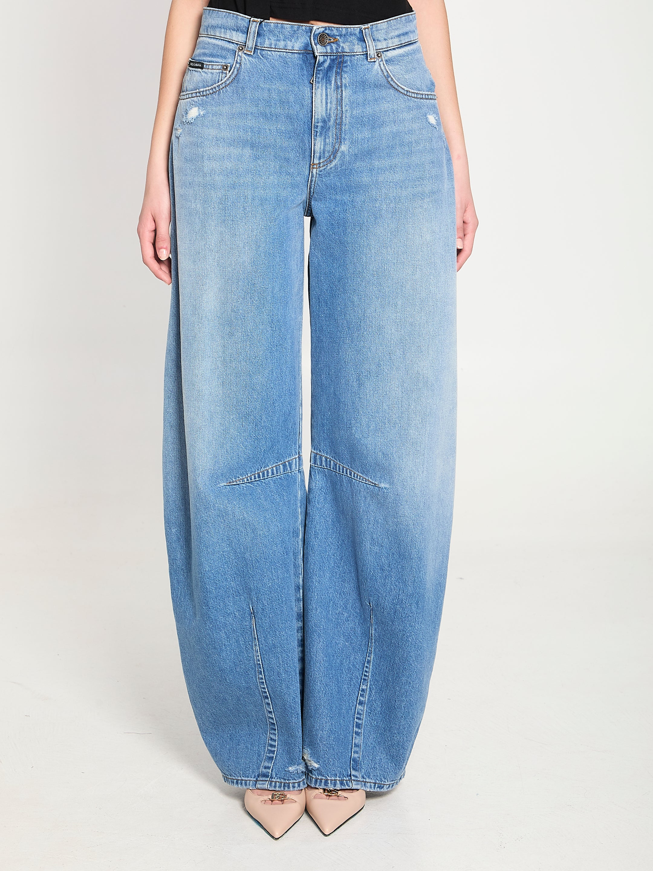 DOLCEamp;GABBANA 42 five-pocket trousers