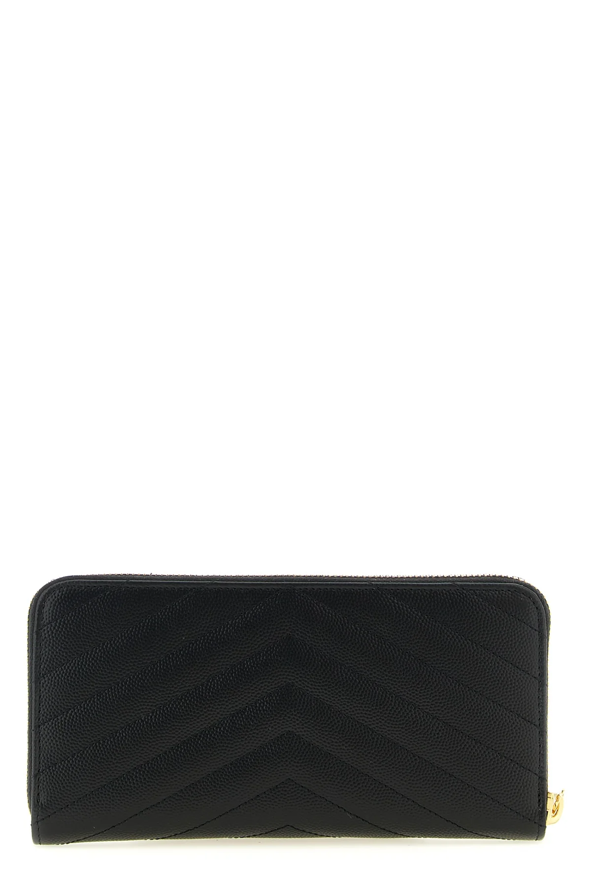 monogramme wallet in matelassé leather