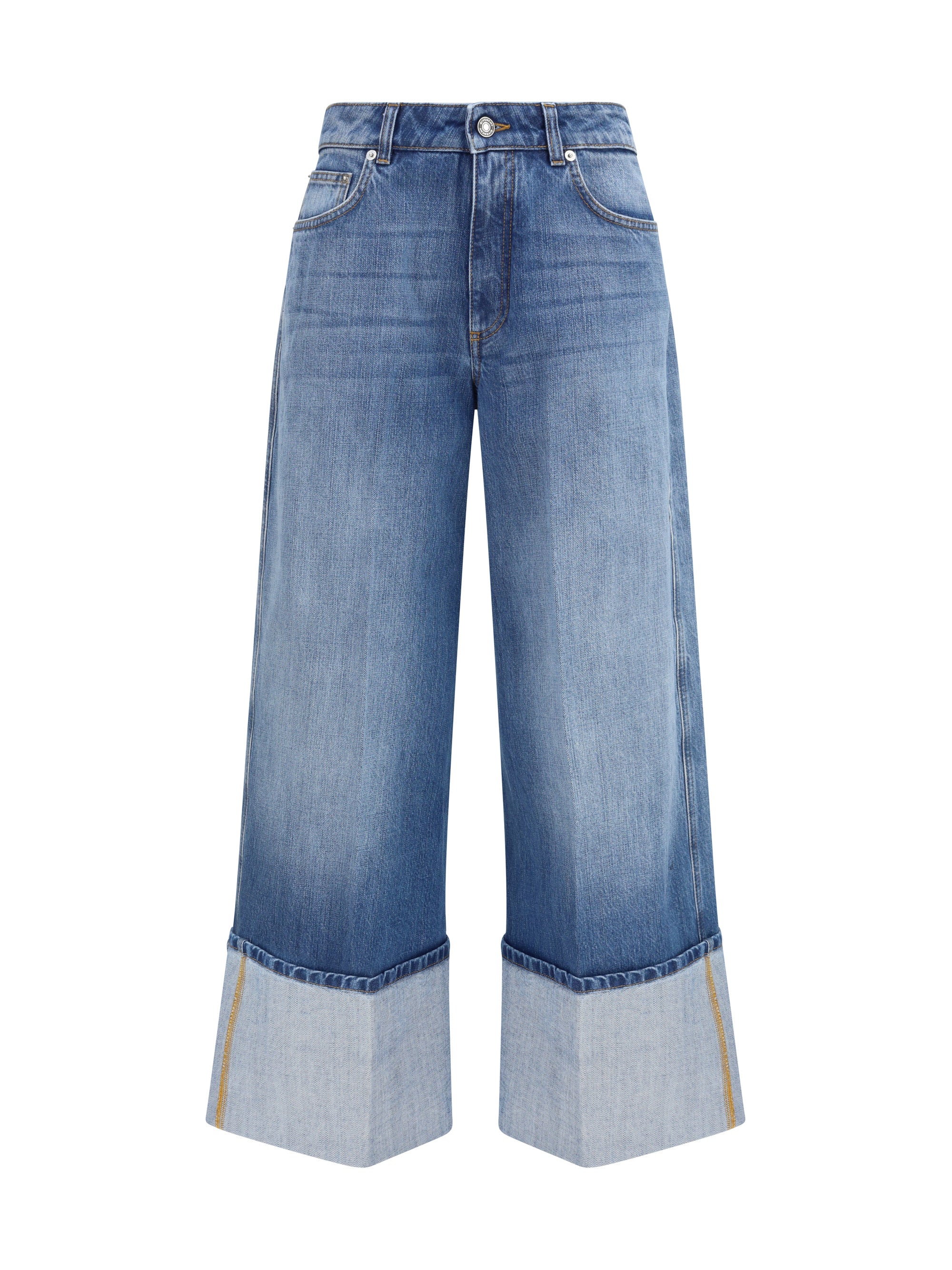 GIVENCHY 26 dégradé turn-up jeans