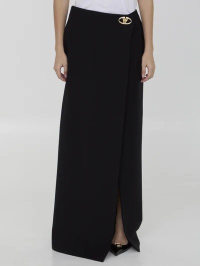 skirt in crepe couture