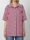 striped poplin shirt