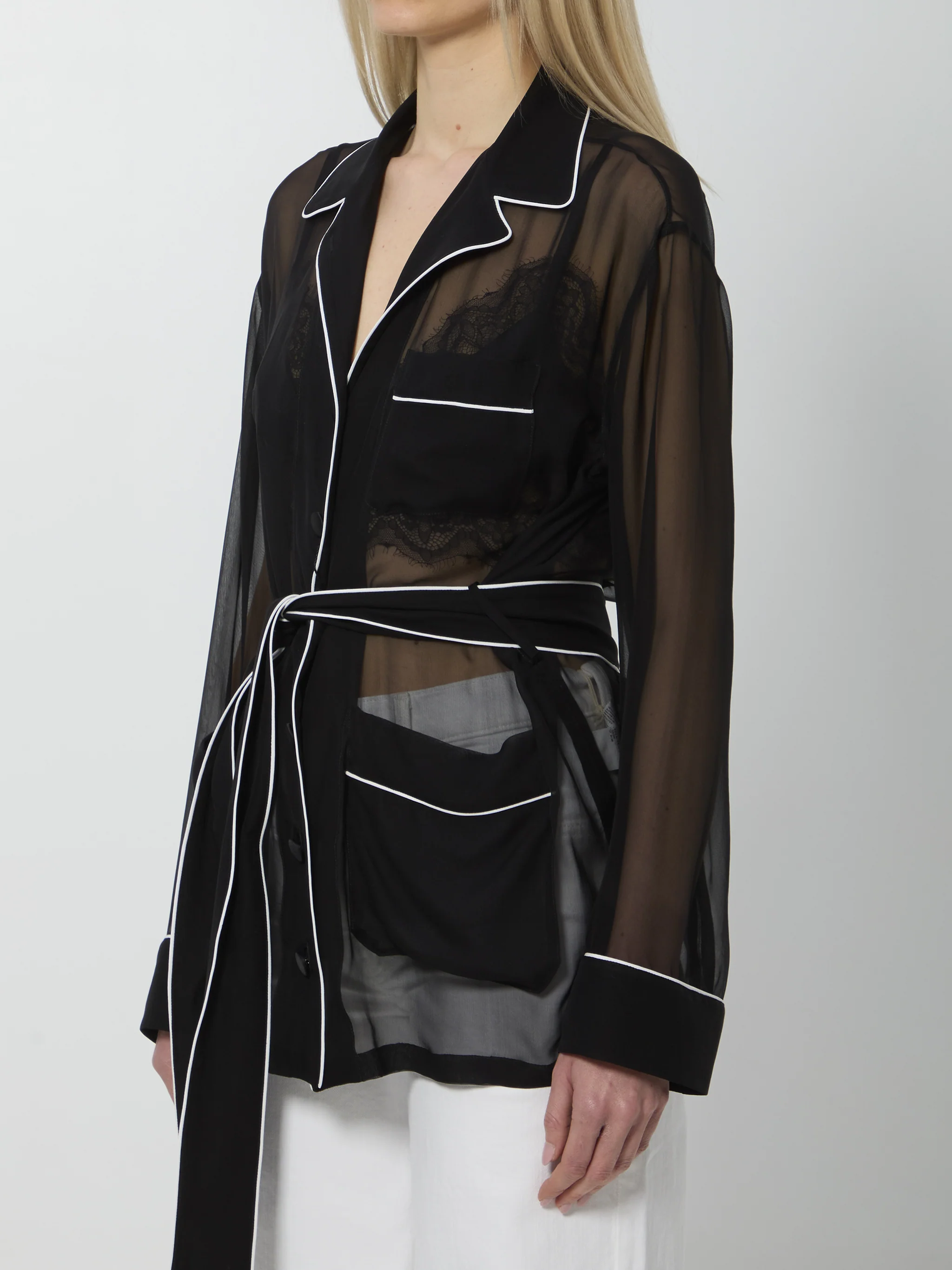 vanity chiffon shirt