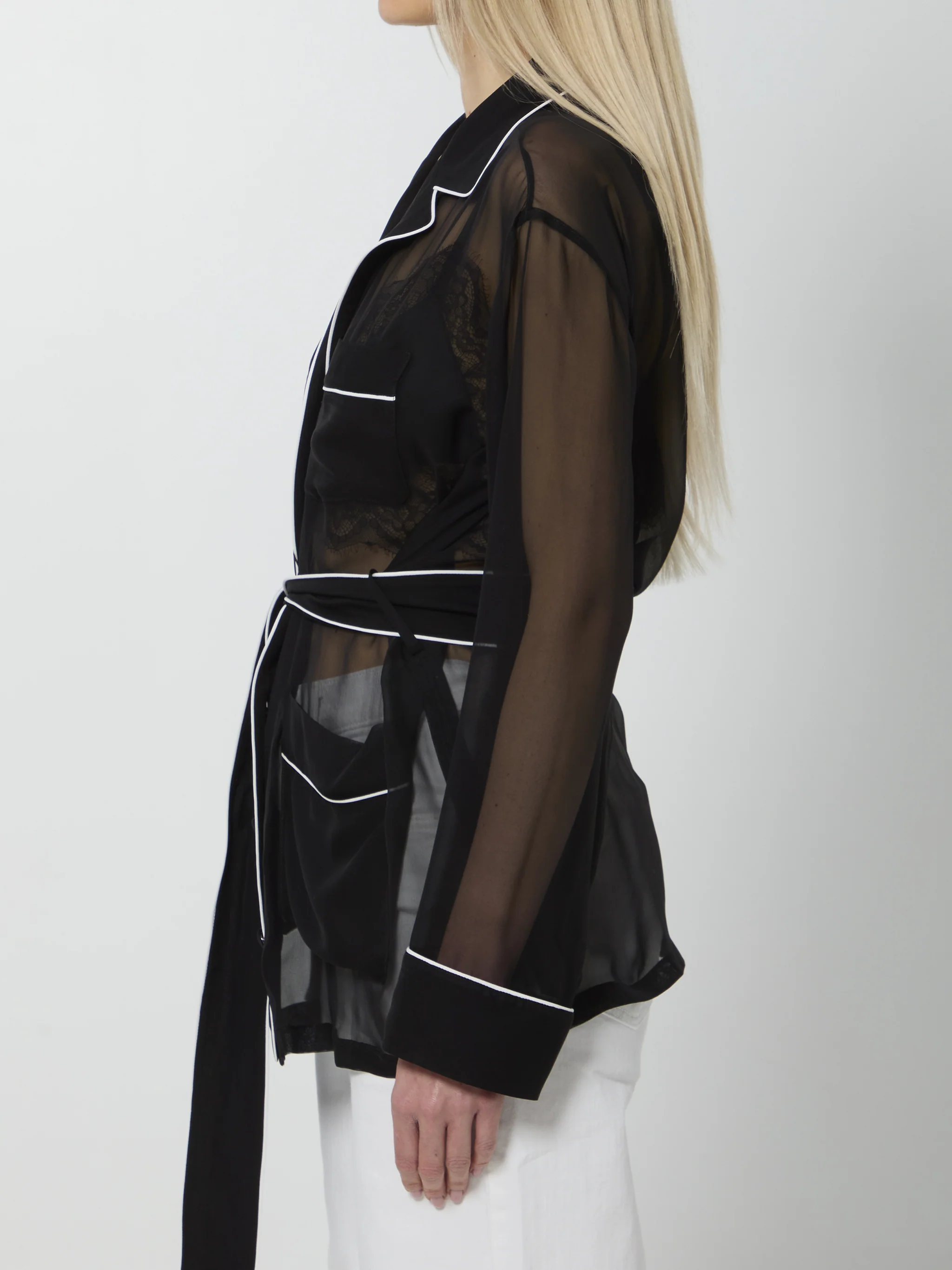 vanity chiffon shirt