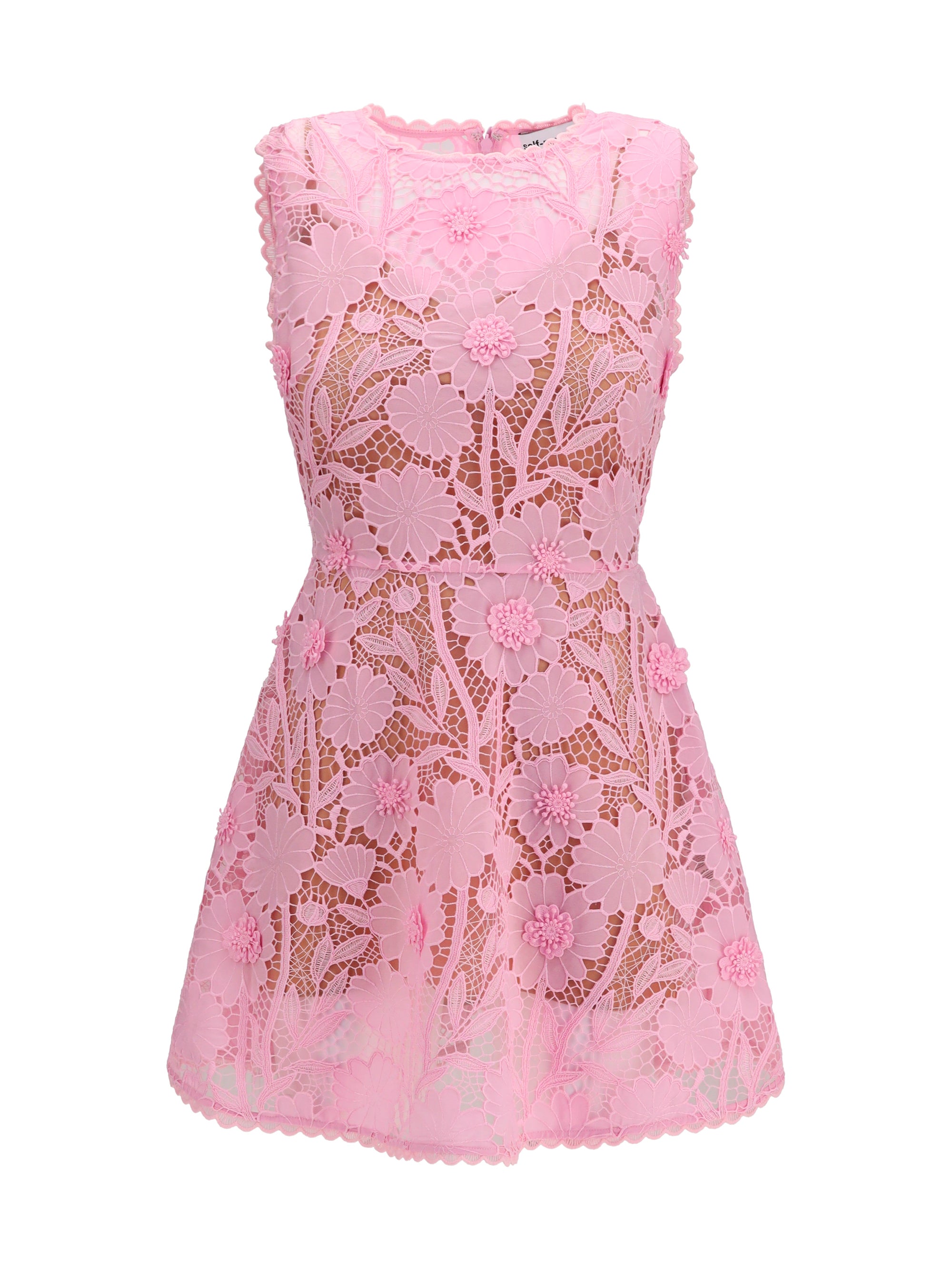 SELF-PORTRAIT 6 short lace dress