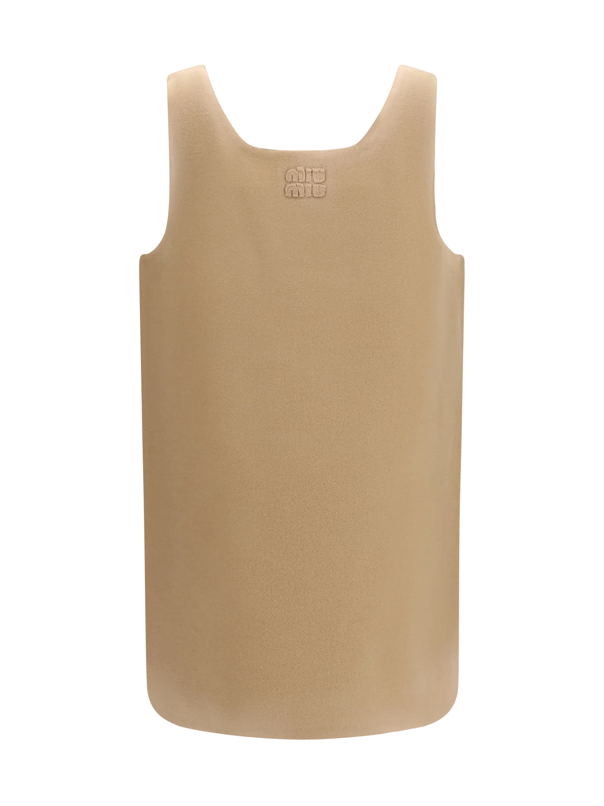 MIU MIU 38 waxed double wool dress