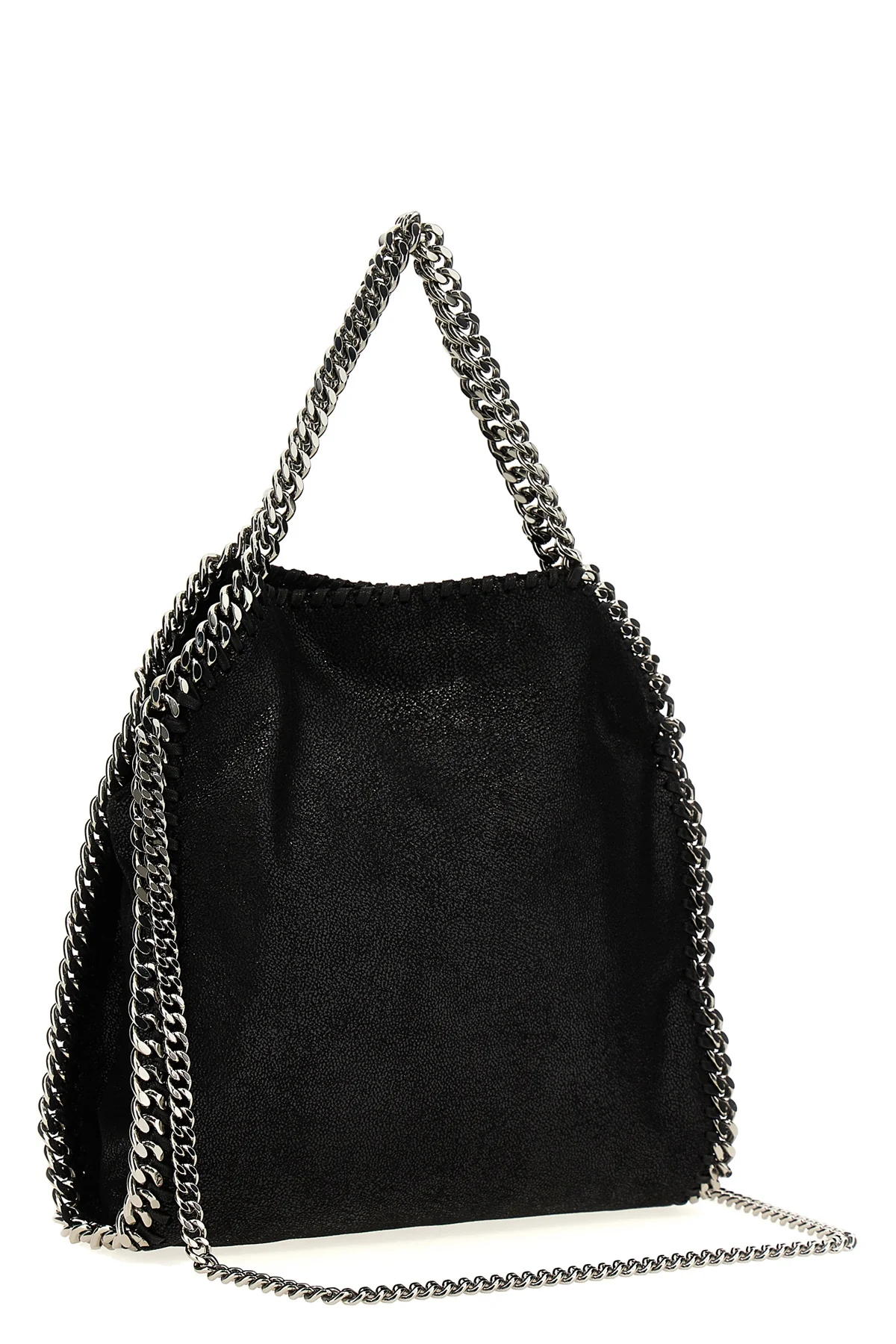 stella mccartney falabella mini handbag in eco shaggy deer leather