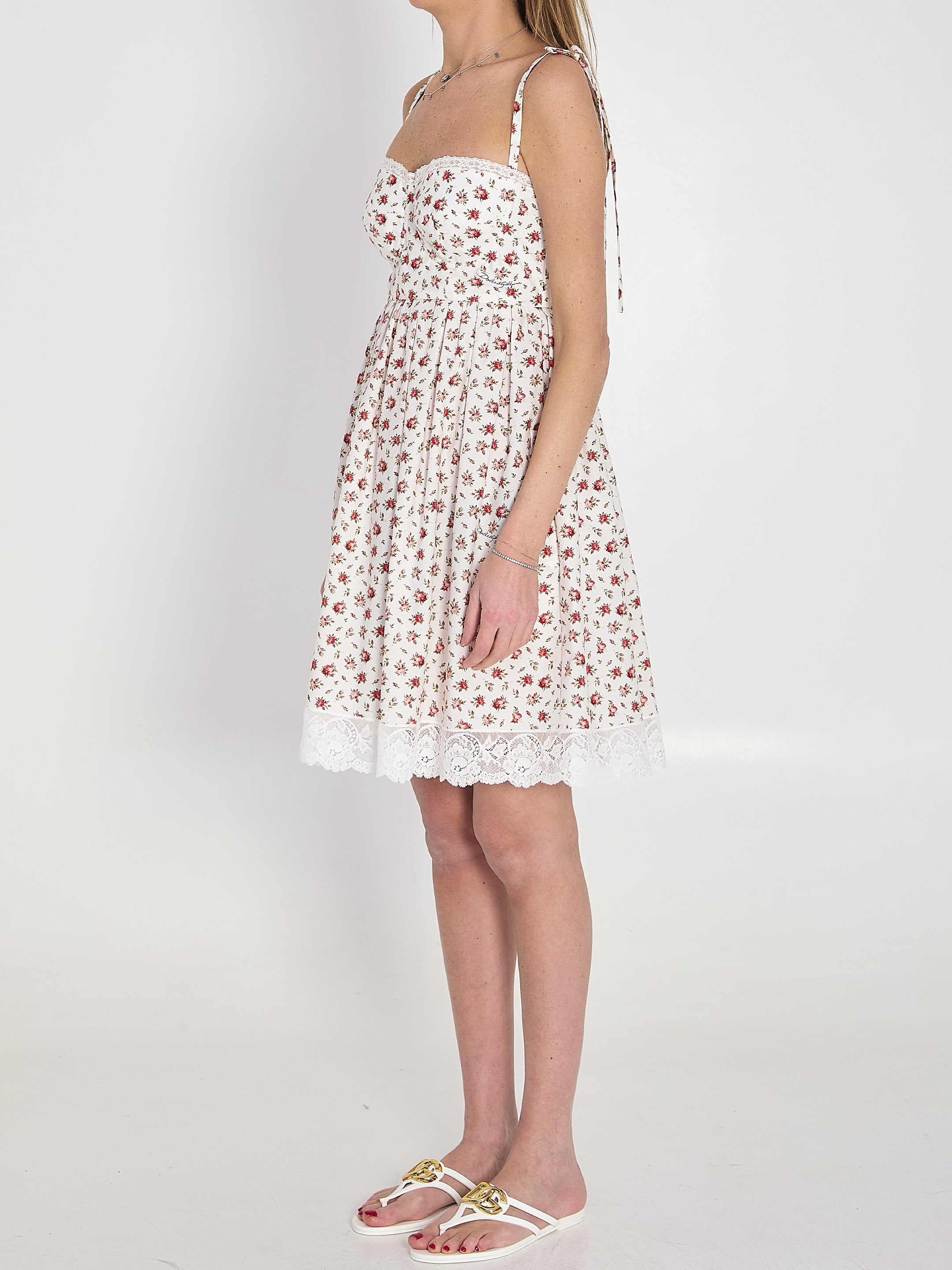 DOLCEamp;GABBANA 42 short poplin dress 
