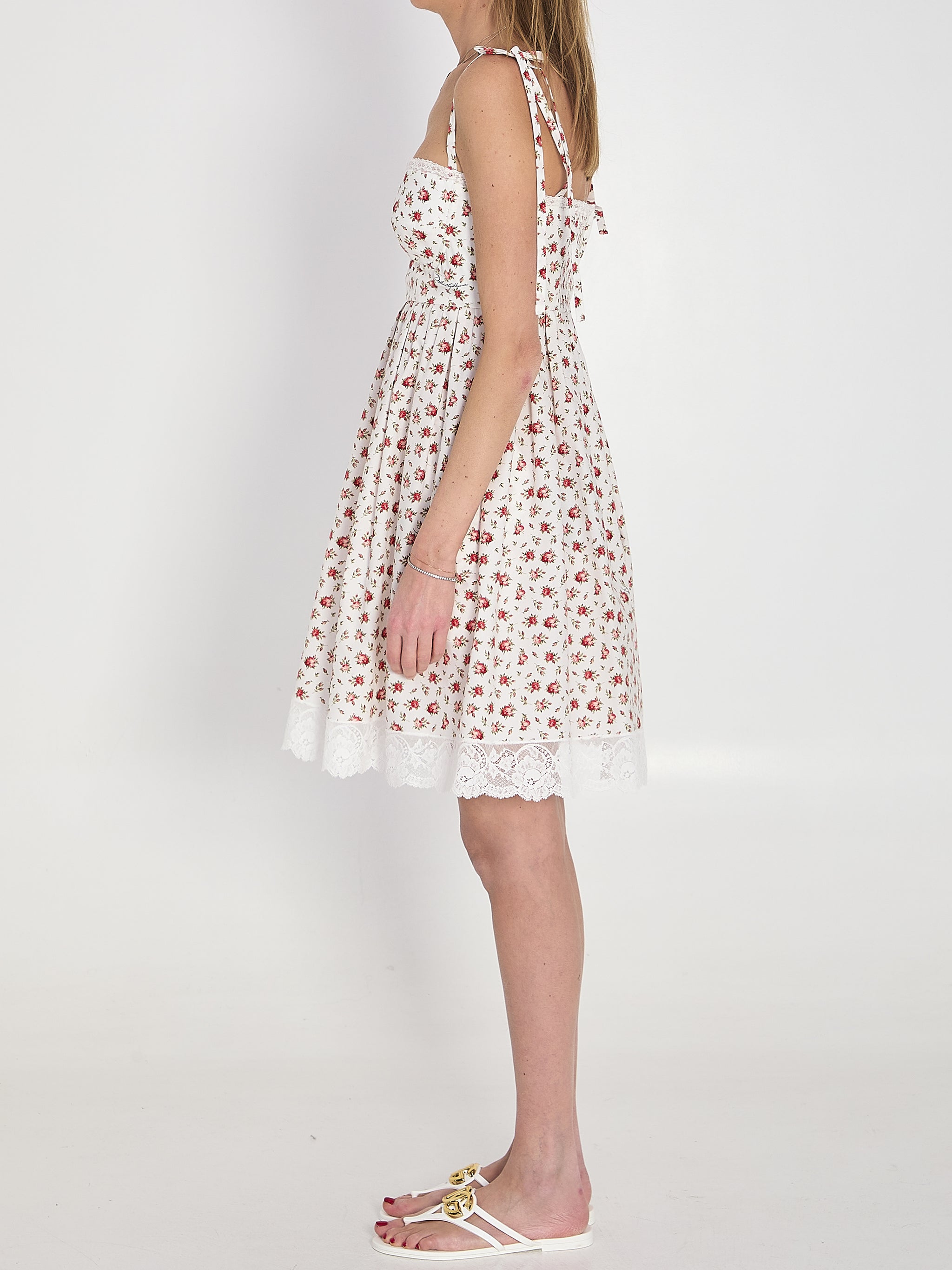 short poplin dress