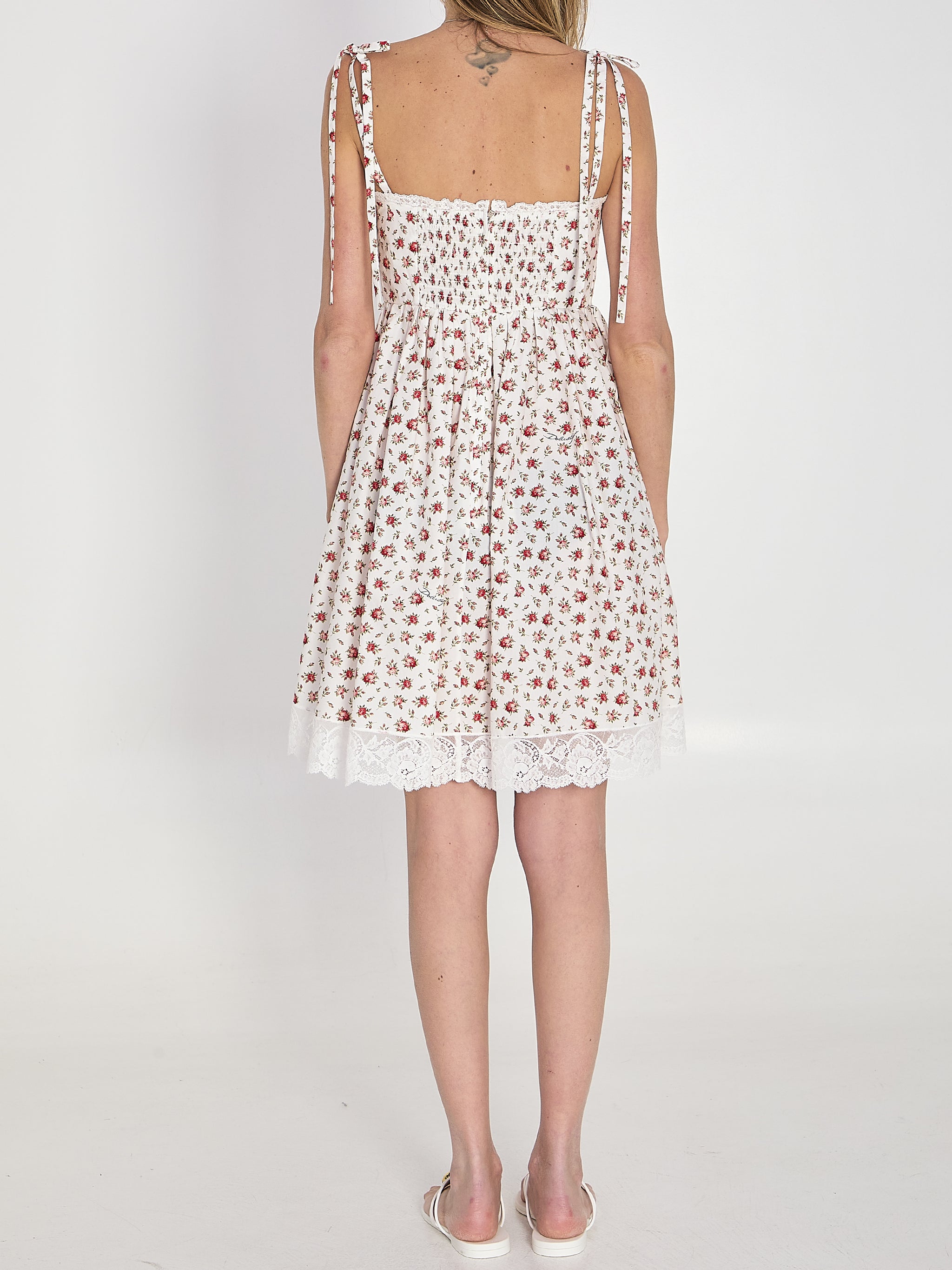 short poplin dress