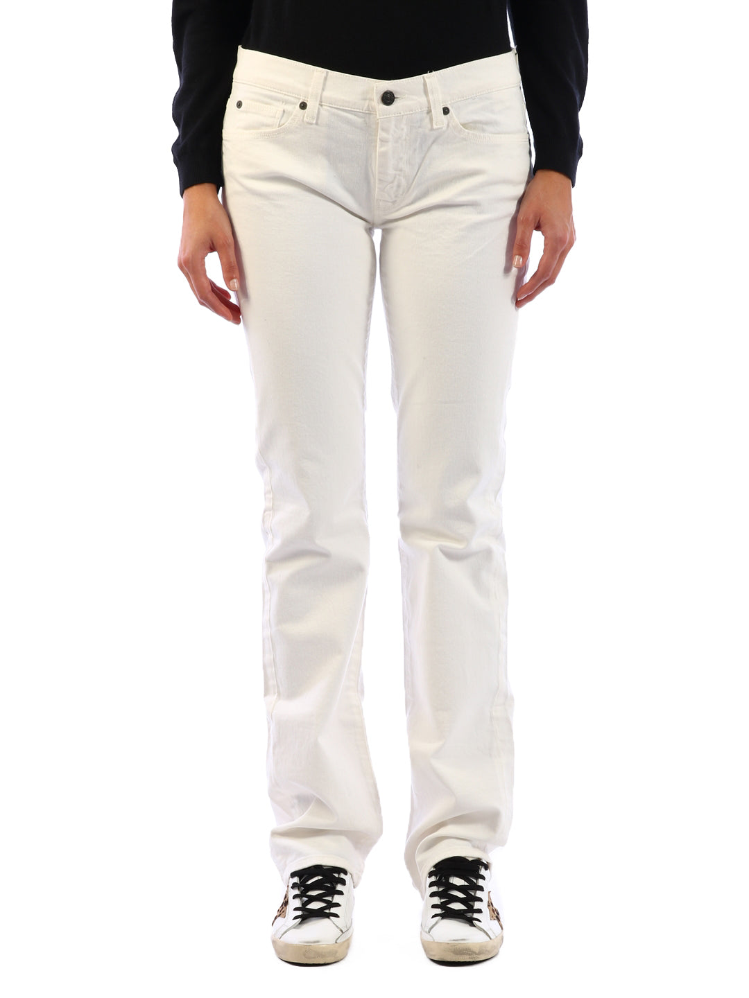 white jeans