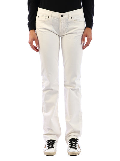 white jeans