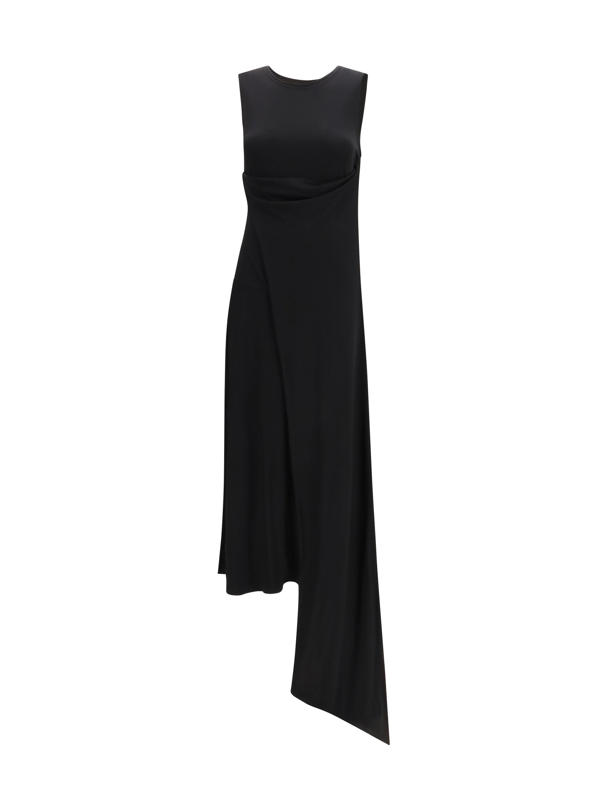 AMI PARIS XS long jersey dress