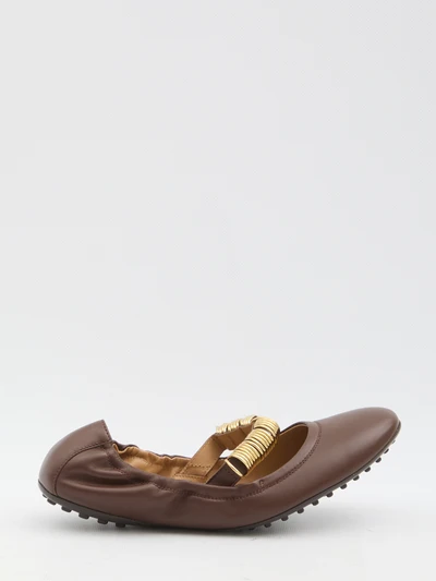 ballet flats wit eyelets