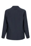 alpe jacket in linen and wool blend mélange